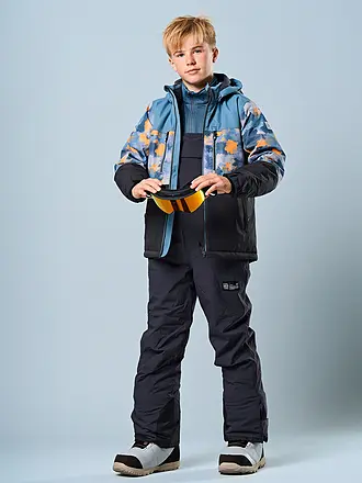 COLOR KIDS | Jungen Skijacke Colorblock | dunkelblau